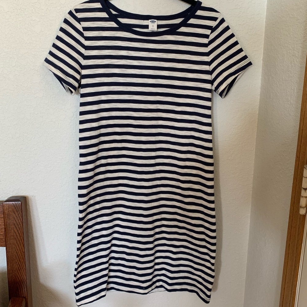 Striped T-Shirt Dress